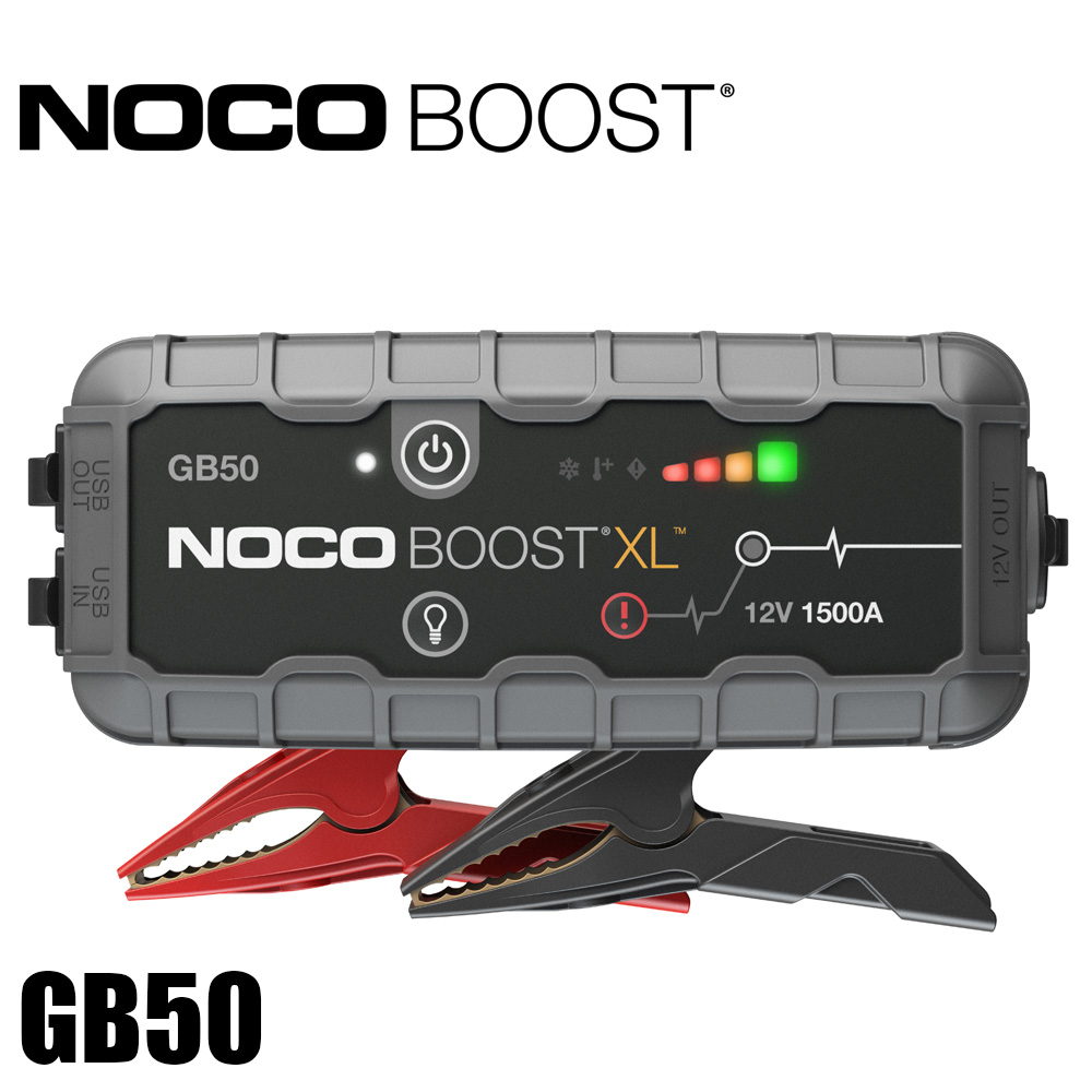 NOCO Boost XL UltraSafe ジャンプスターター 1500A/12V GB50 826014