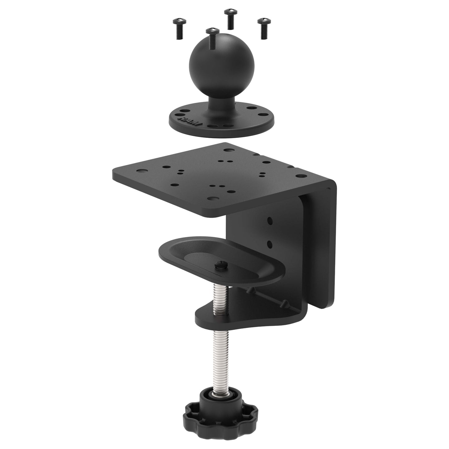 RAM MOUNTS ラムマウント ヘビーデューティー クランプベース 1.5インチボール 付き RAM-202U-CC1