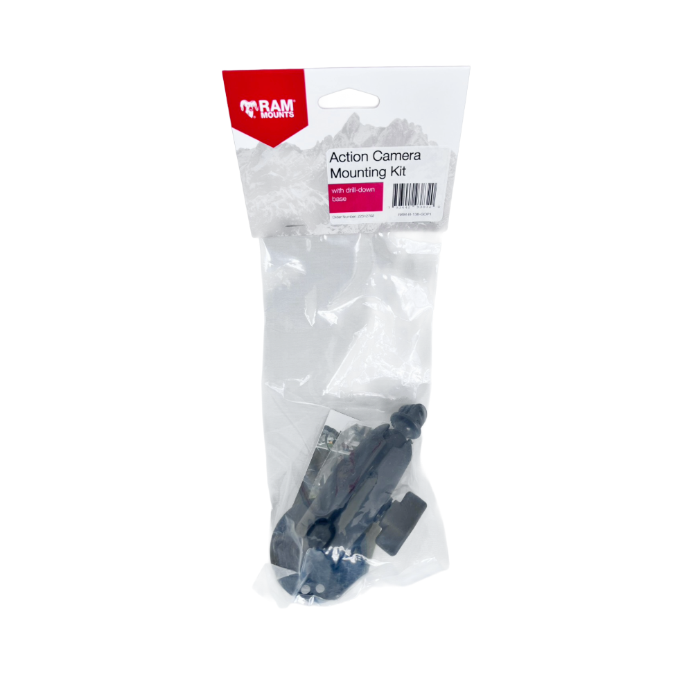 【純正パッケージ仕様】RAM MOUNTS ラムマウント 1インチボール GoPro対応 アクションカメラマウント RAM-B-138-GOP1U