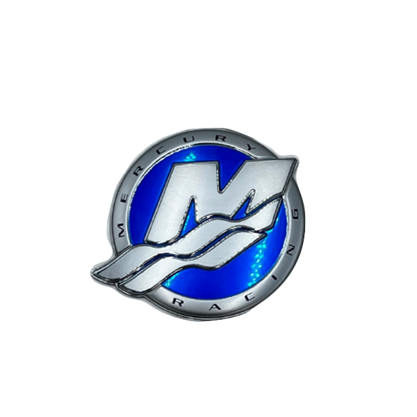 デカール デカル "M"ウェーブ RACING 青丸型67mm 280153