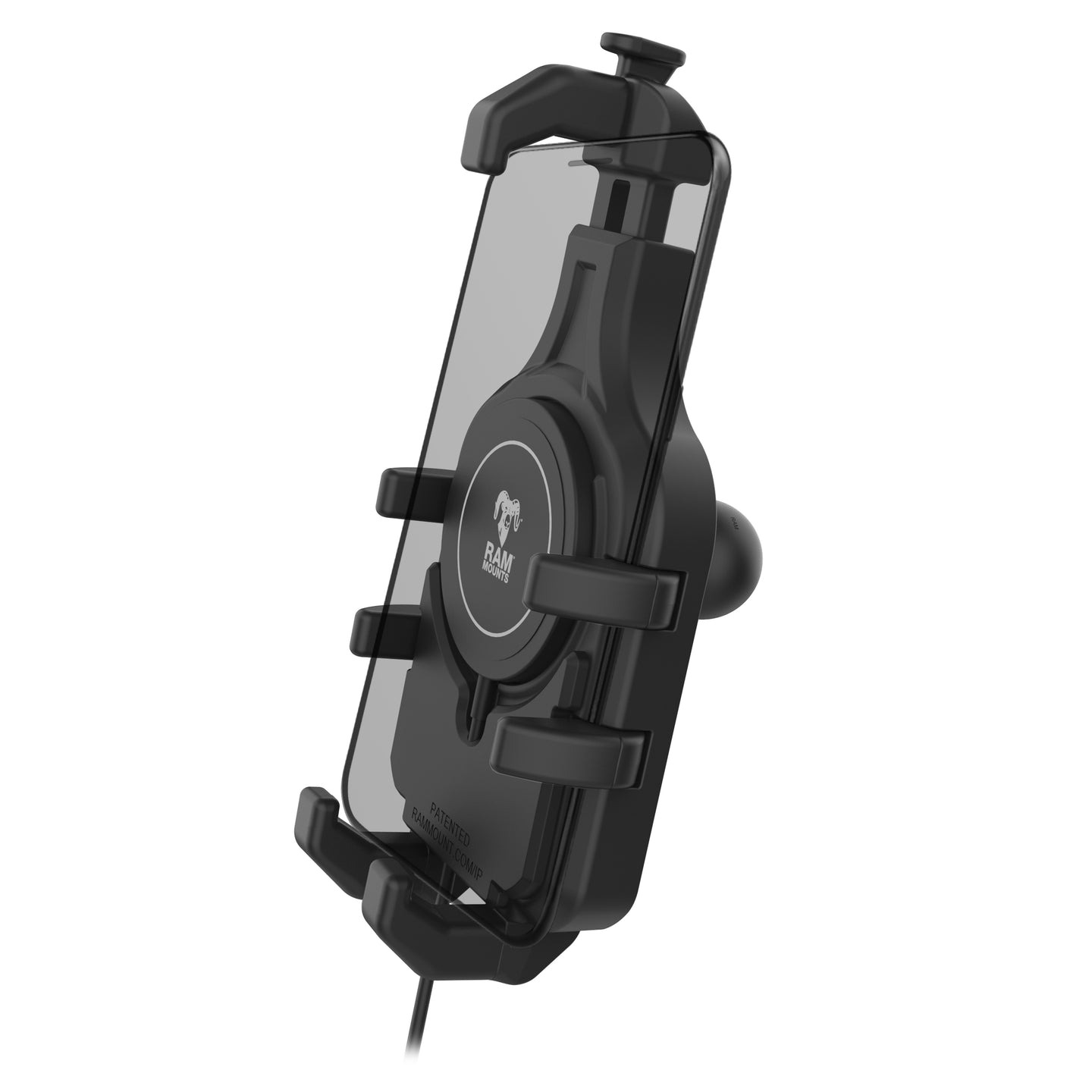RAM MOUNTS ラムマウント 防水 ワイヤレス 充電器 + Quick-Grip Pro RAM-HOL-PD5B-W2MU