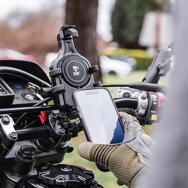 RAM MOUNTS ラムマウント Quick-Grip Pro スマホホルダー セット iPhone対応 RAM-B-149Z-PD5U