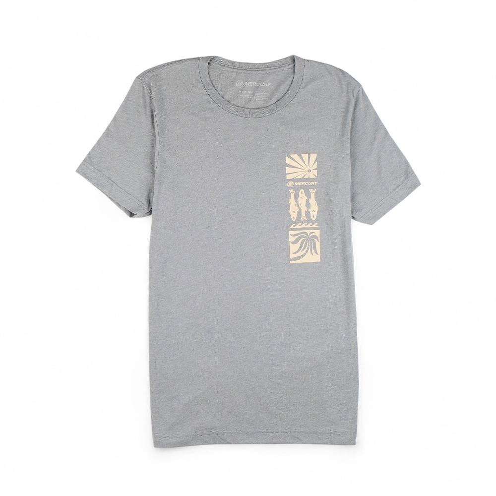 MERCURY マーキュリー 半袖 Tシャツ グレー Mサイズ USサイズ 67-25M043-M