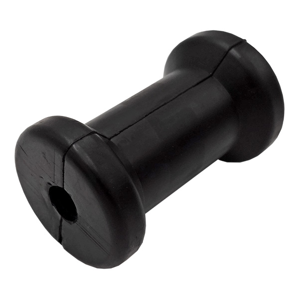 ゴム製 スプールローラー 5インチ 対応シャフト径5/8インチ 356190