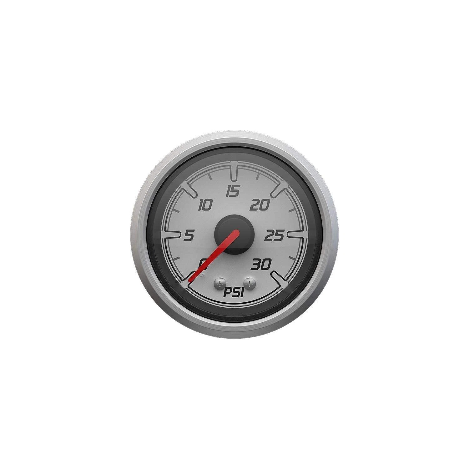 MERCURY マーキュリー 水圧計 0-30psi スポーツシリーズ ホワイトフェイス＆ツヤ無しベゼル 79-8M6020067