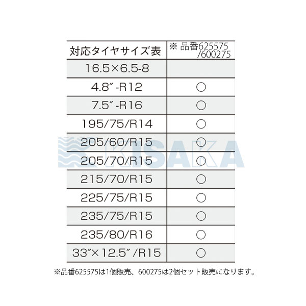 キサカダイレクト 本店 TRIMAX タイヤロック ラージ ホイールロック TCL-75