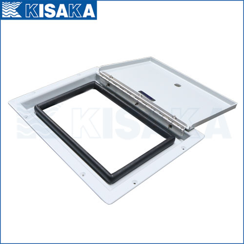 アルミハッチ Sサイズ　[鍵付き] 701025