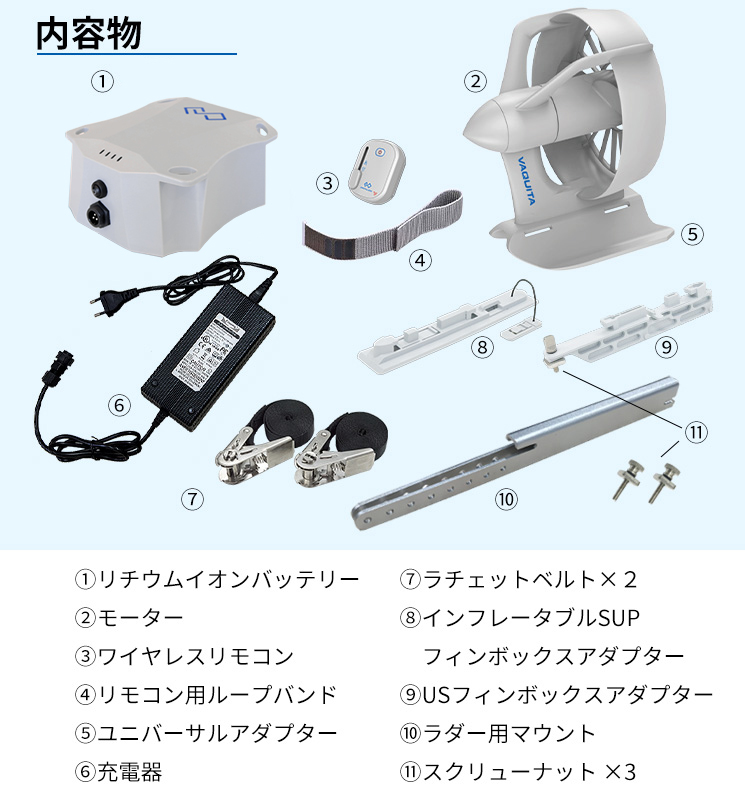 VAQUITAバキータ備品4点