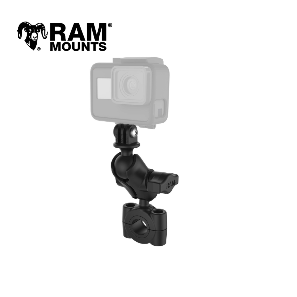 RAM MOUNTS ラムマウント 1インチボール GoPro対応 1インチボール カメラベース&ショートアーム&トルクベース RAM-B-408-75-1-A-GOP1U