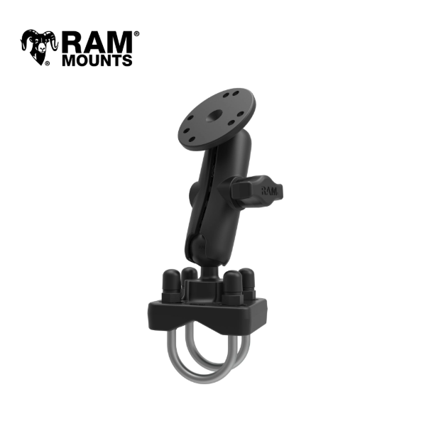 RAM MOUNTS ラムマウント 2.5インチ(62mm)ラウンドベース&W Uボルトベース RAM-B-101-235U