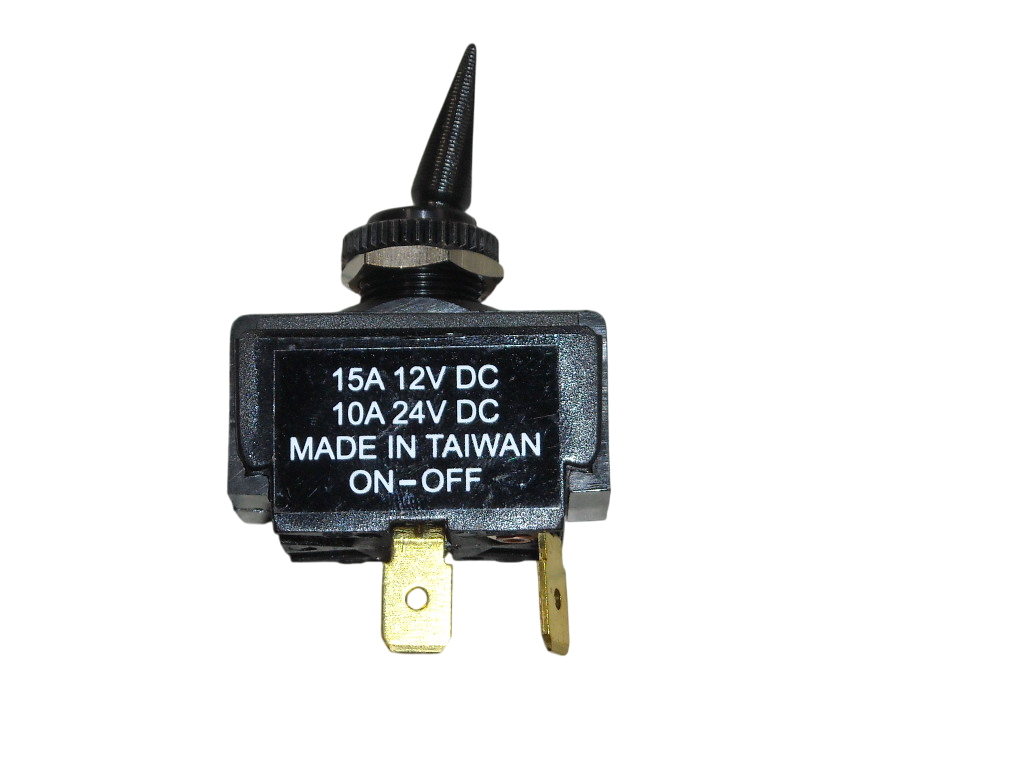 トグルスイッチ ON-OFF DC12V 15A 512001
