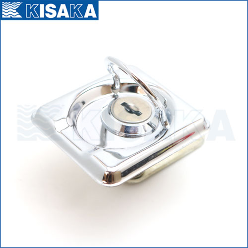 【在庫限り】ロッキング リフトリング [縦55mm×横49mm] 鍵付き リングプル 798261