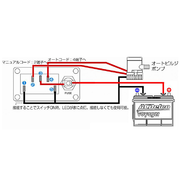 ダッシュスイッチ 3Way [1ロッカースイッチ/縦型] 102990