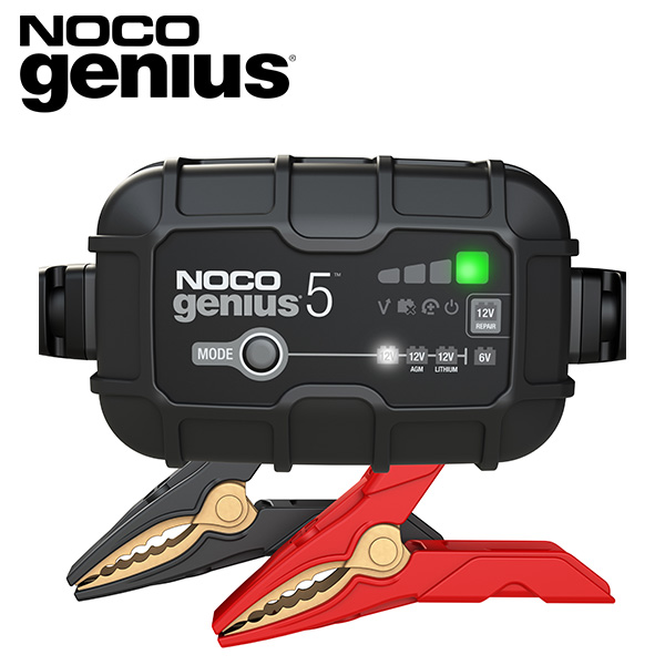 NOCO GENIUS バッテリーチャージャー 5A
