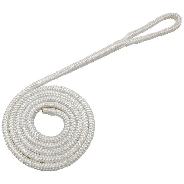 カラーフェンダーロープ ホワイト 9.5mm×1.8m×2本入り 230214 【在庫限り】