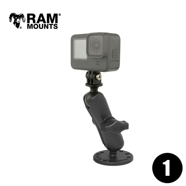 RAM MOUNTS ラムマウント 1インチボール GoPro対応 アクションカメラマウント RAM-B-138-GOP1U