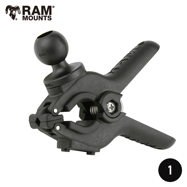 RAM MOUNTS 1インチボール タフクランプ ミディアム RAP-B-397-2U