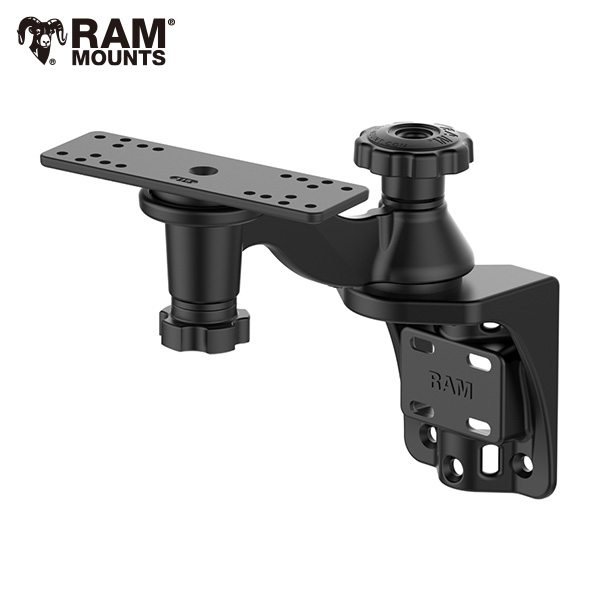 RAM MOUNTS ラムマウント 魚探マウント スイングアーム 360度回転 6インチ 縦型