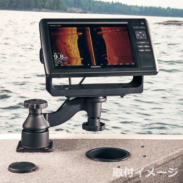 RAM MOUNTS ラムマウント 6インチ スイングアーム 360度回転 横型 RAM-109HU