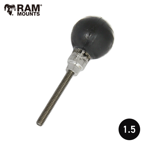 RAM MOUNTS ラムマウント 1.5インチボール ロングスタッド付きボールアダプター RAM-273U