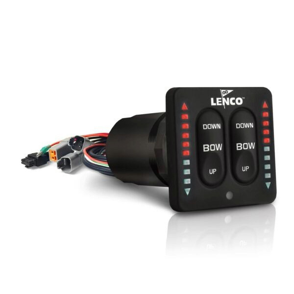 LENCO 電動トリムタブキット用 防水 スイッチ＆コントロールボックスキット ｢LED付｣  15170-001 439001