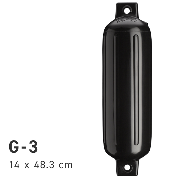 【在庫限り】Polyform Gシリーズフェンダー G-3 ブラック 201001