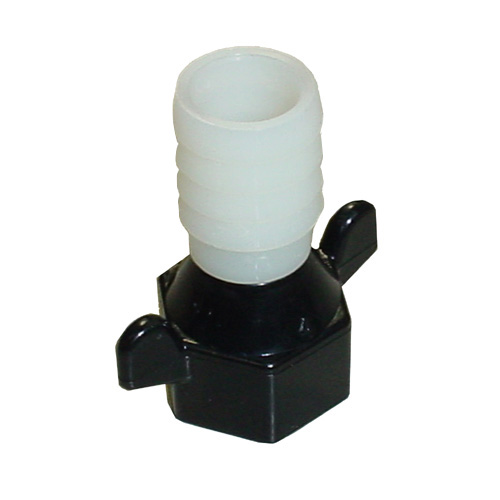 ナイロン ホースフィッティング 1/2"NPT [ストレート/19mmホース用] 342946