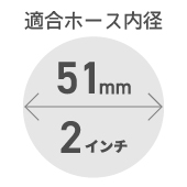 51mm(2インチ)