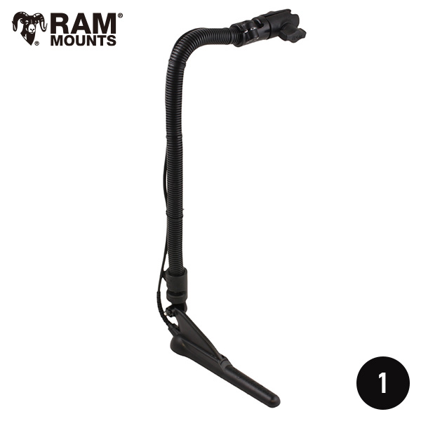 RAM MOUNTS 1インチボール 振動子アーム 1/4インチネジ取付用